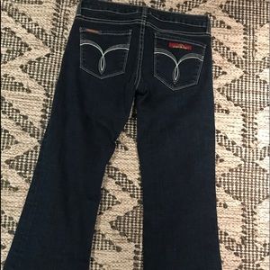 Jordache dark wash denim jeans size 26